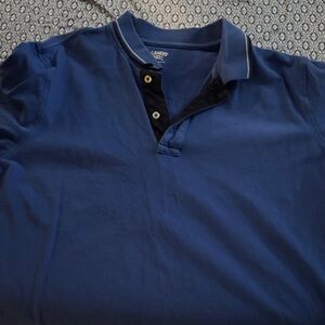 Lands' End Men's Navy Polo Shirt
